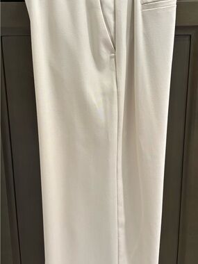 Banana Republic Wide-Leg Pants in Oyster Pearl